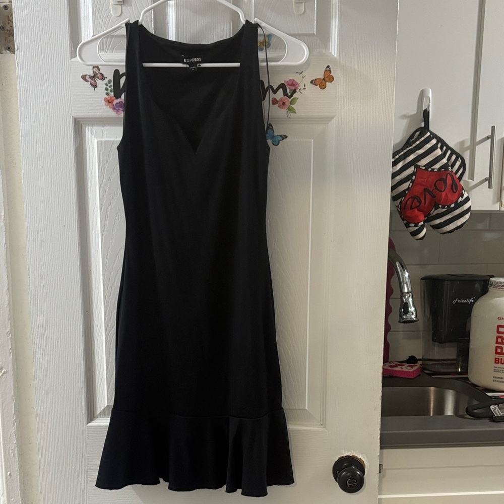 Express Black Mini Dress